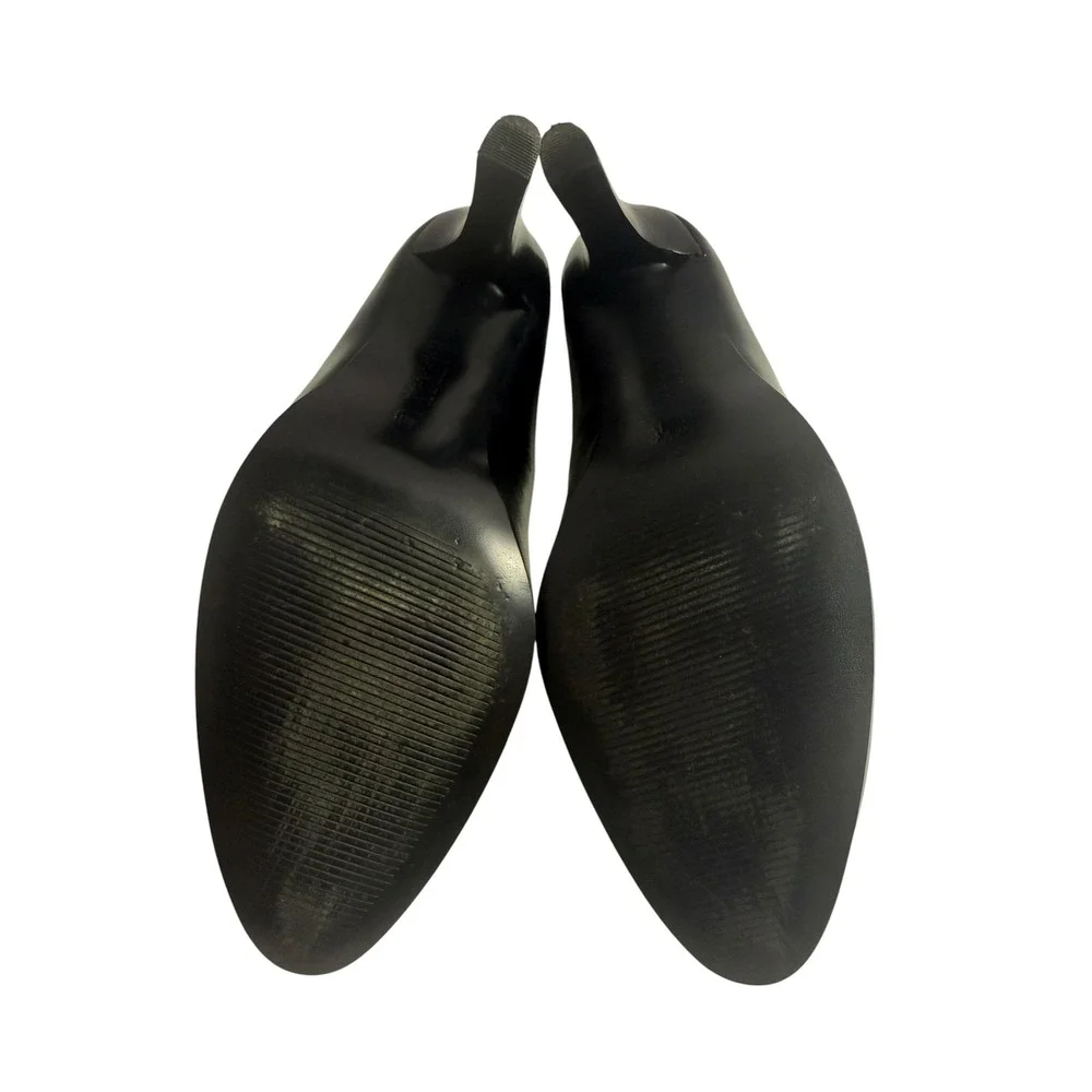 Lauren by Ralph Lauren Zamora Pump Women's High Heel - Size 8B- Black Leather